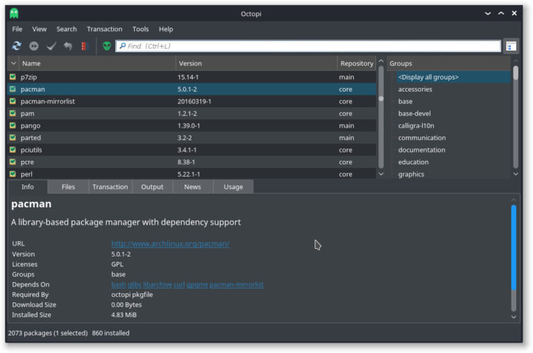 Arch linux настройка vpn