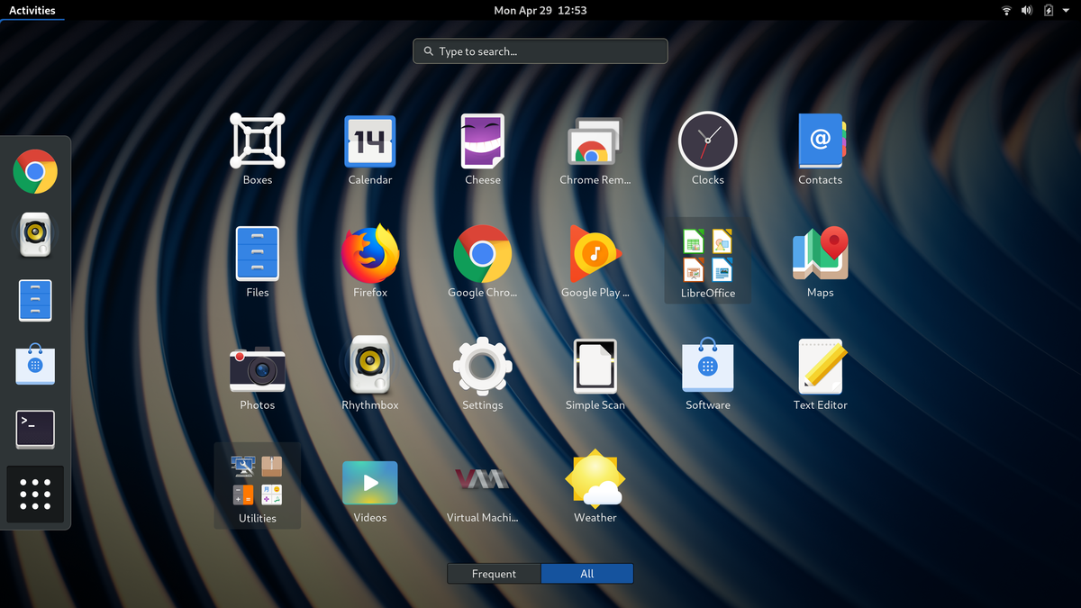 Обои fedora linux