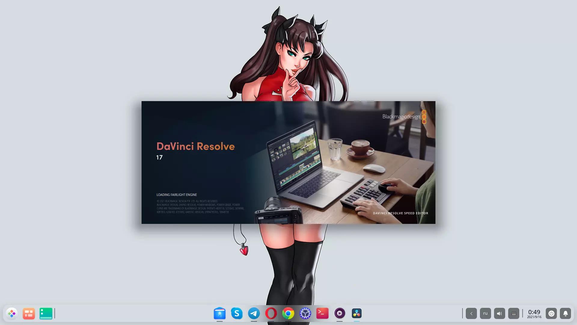 Запуск Davinci Resolve на открытом драйвере AMD