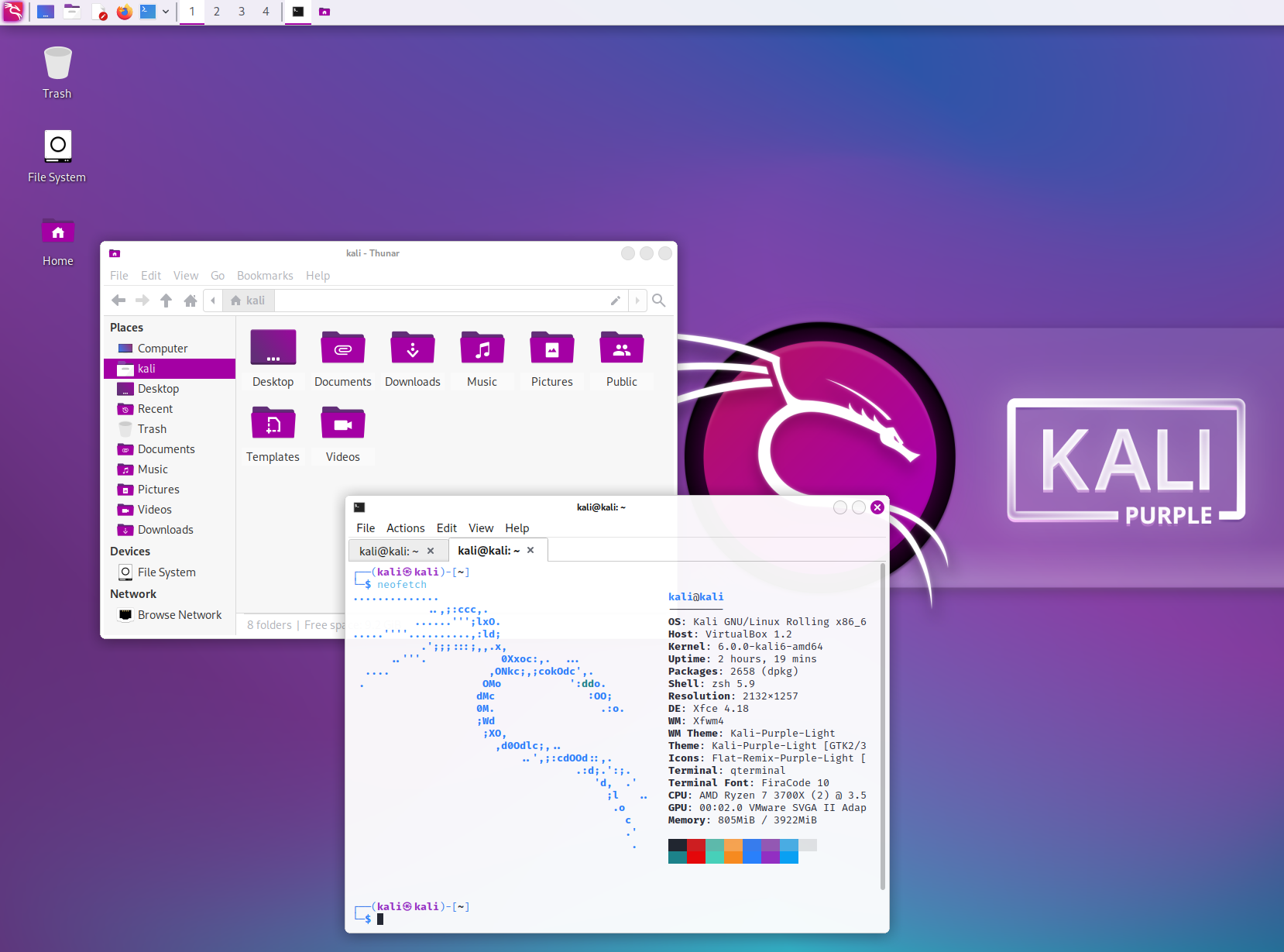 Kali Purple новая версия Kali Linux - komYounity