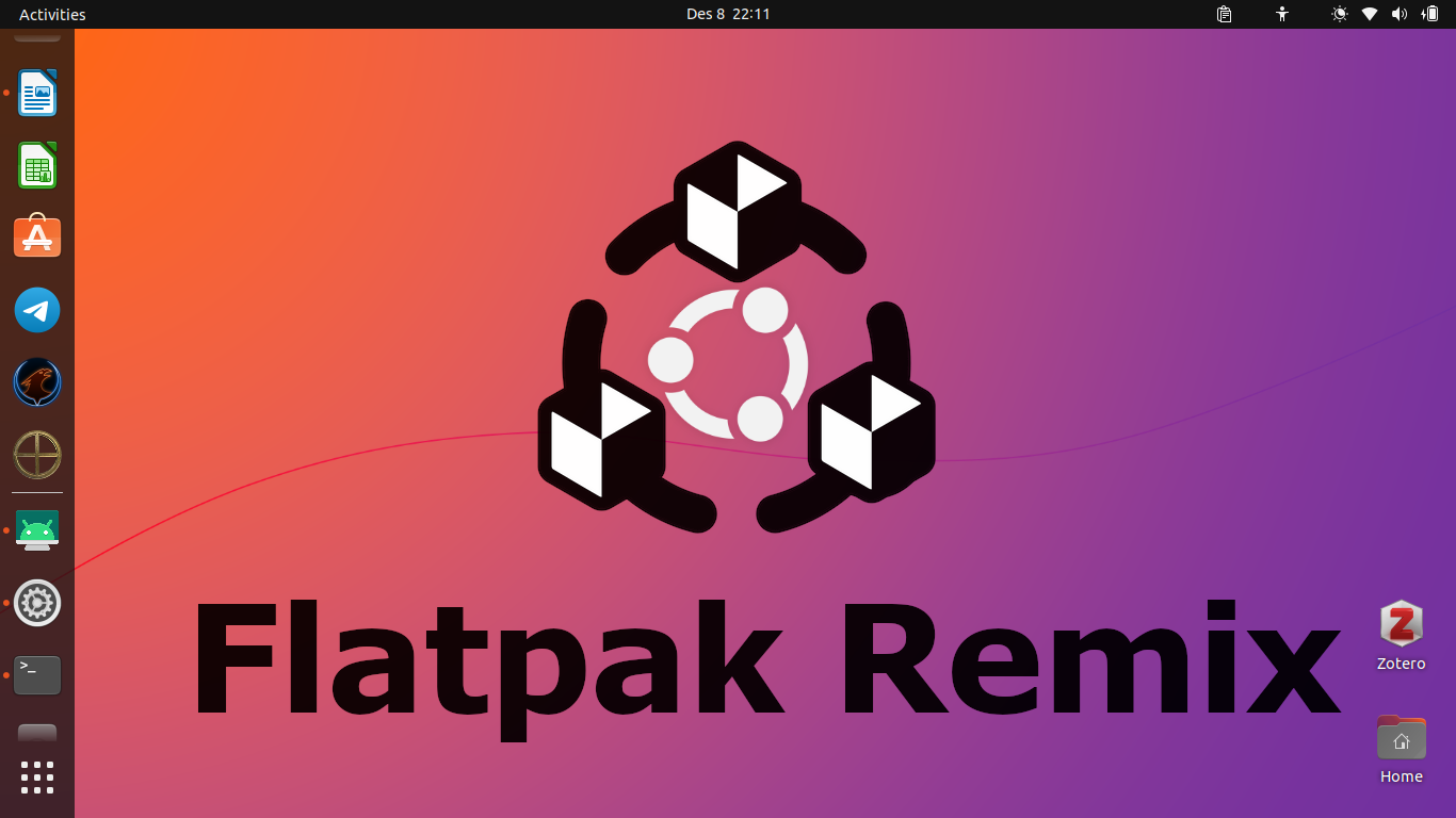 Ubuntu Flatpak Remix — Только Flatpak!